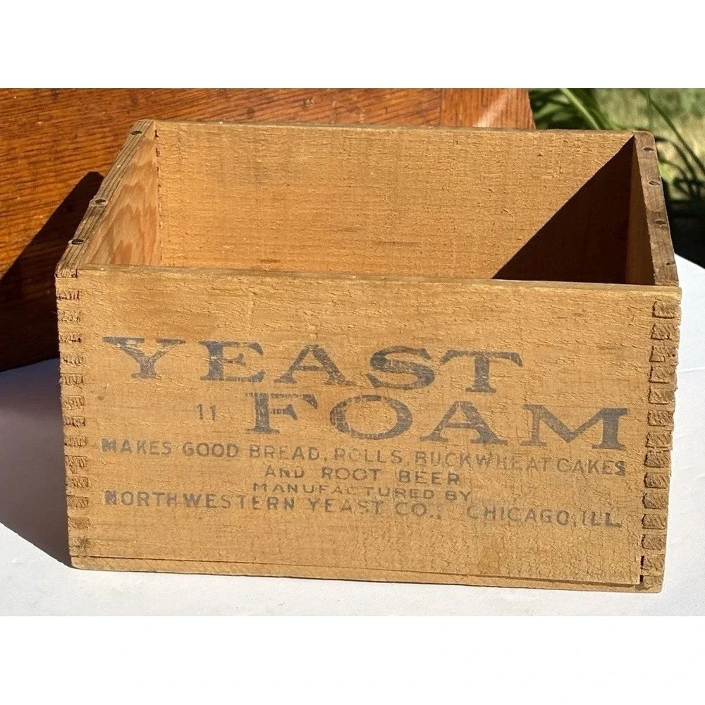 Northwestern Yeast vintage farmhouse